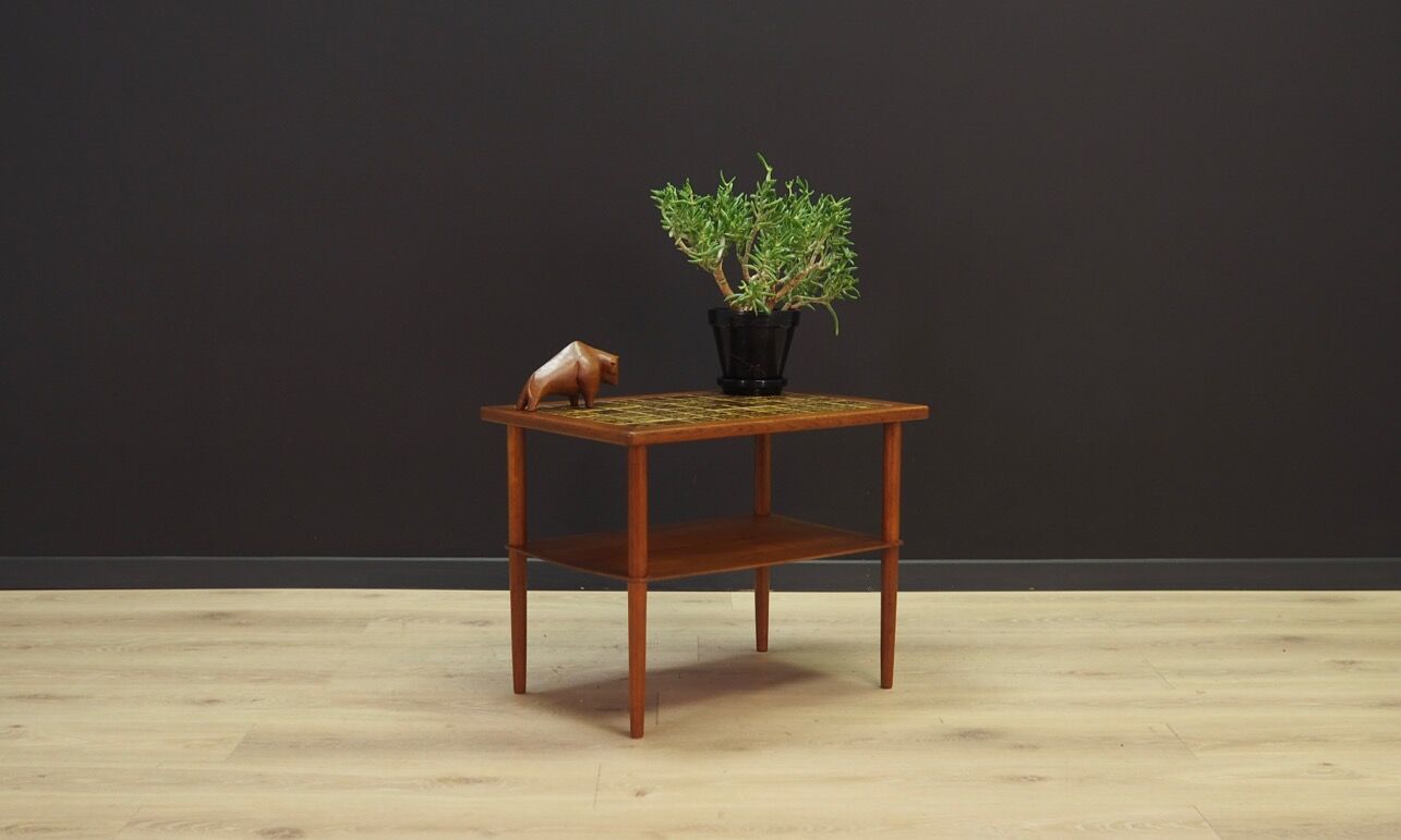 Vintage coffee table teak 60 70 danish design