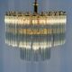 Mid-century modern chandelier by Gaetano Sciolari, 1970s