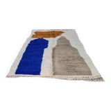 Handmade wool Berber rug 250 x 150 cm