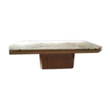 Table basse travertin