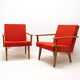 Fauteuils du milieu du siècle par Tatra nábytok années 1960, Tchécoslovaquie