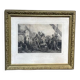 Engraving entitled "Fishermen on the Adriatic" by Léopold Robert by Dur