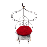 Armchair throne called Roxanne Princess of the Djinns by Sylvie Corrette