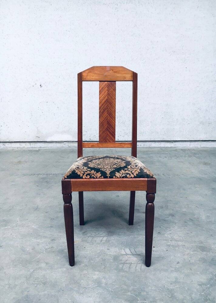 Dutch Modern Hague School Dining Chair, Netherlands, 1930s