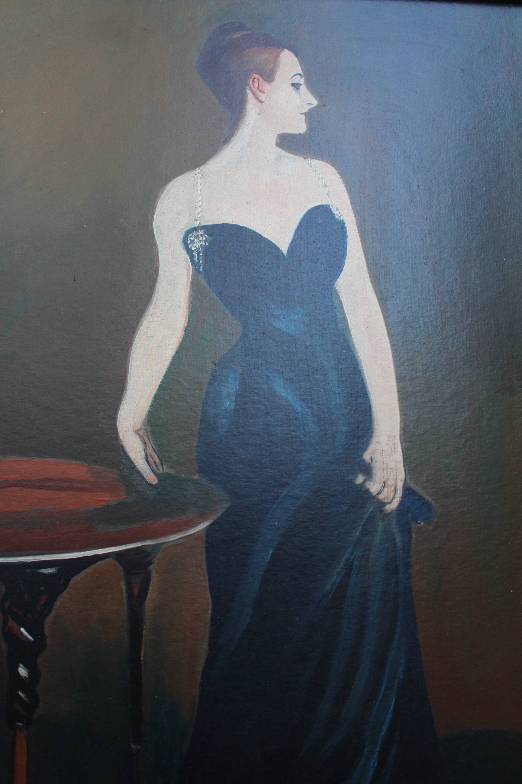 Portrait d'une femme du début du XXe siècle.