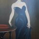 Portrait d'une femme du début du XXe siècle.