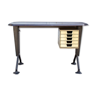 Dattilo model Arco Series Desk by BBPR for Olivetti Synthesis, 1960s