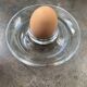 Vintage glass egg cup