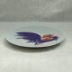 Set of eight limoges porcelain dessert plates Annie Grenade