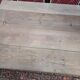 Ancienne table de ferme, 6 couverts et 2 tiroirs