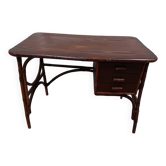 Rattan/bamboo desk