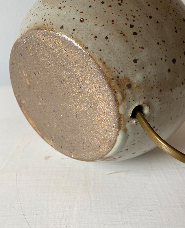 Sandstone ball lamp foot