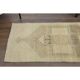1970s Vintage Turkish Hand-Knotted Wool Cotton Orange Runner Rug 75x322