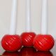 Ceramic candle holder trio