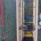 vintage 1980 aluminum shelf