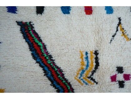 Colorful Berber carpet 260x152cm