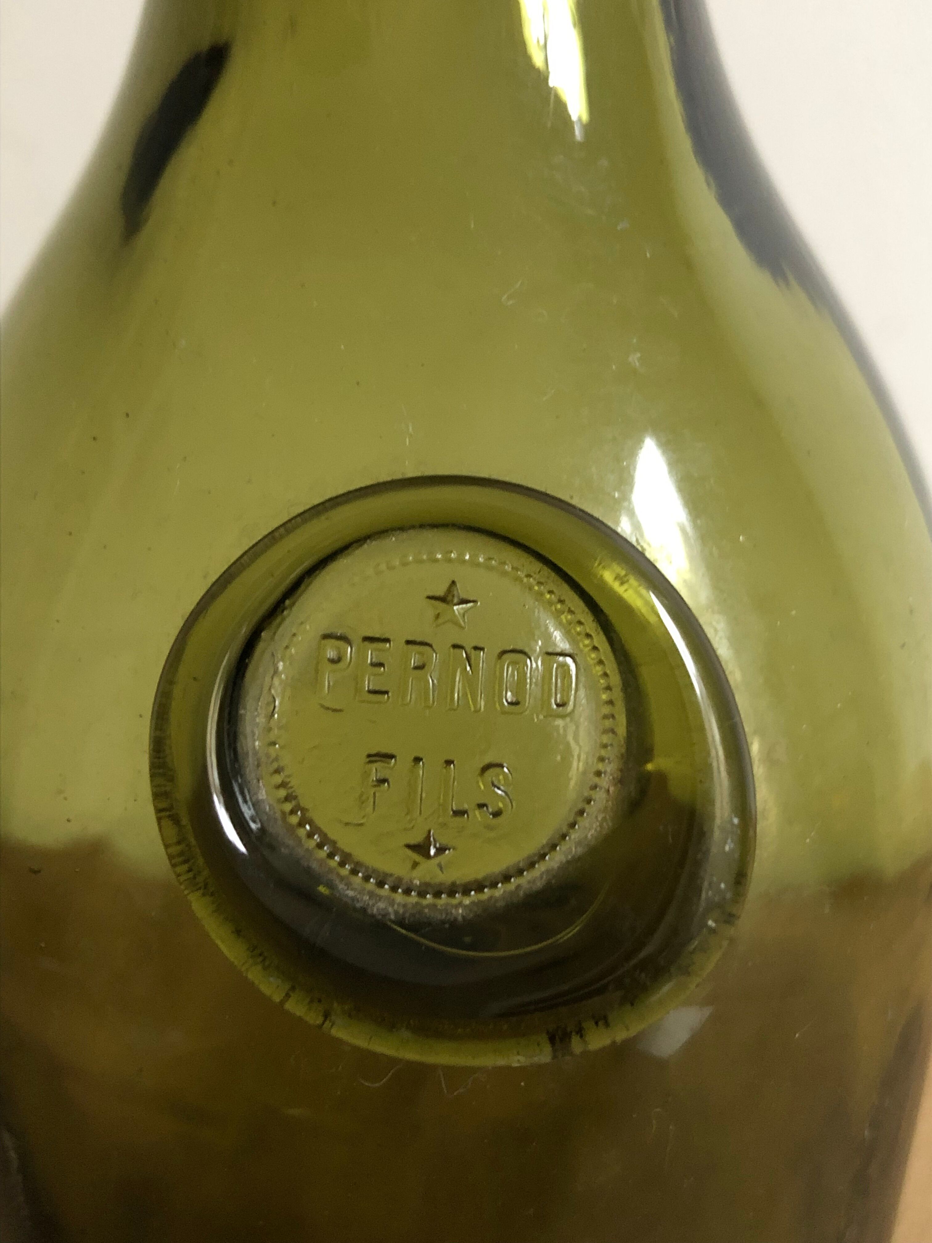 Absinthe Pernod fils bottle