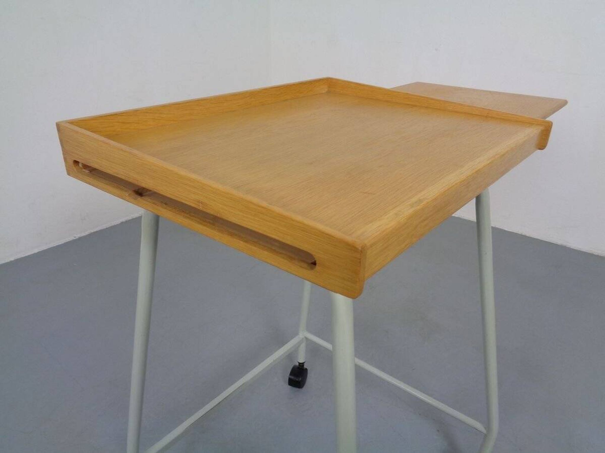Danish Extendable Architect Table, 1960s