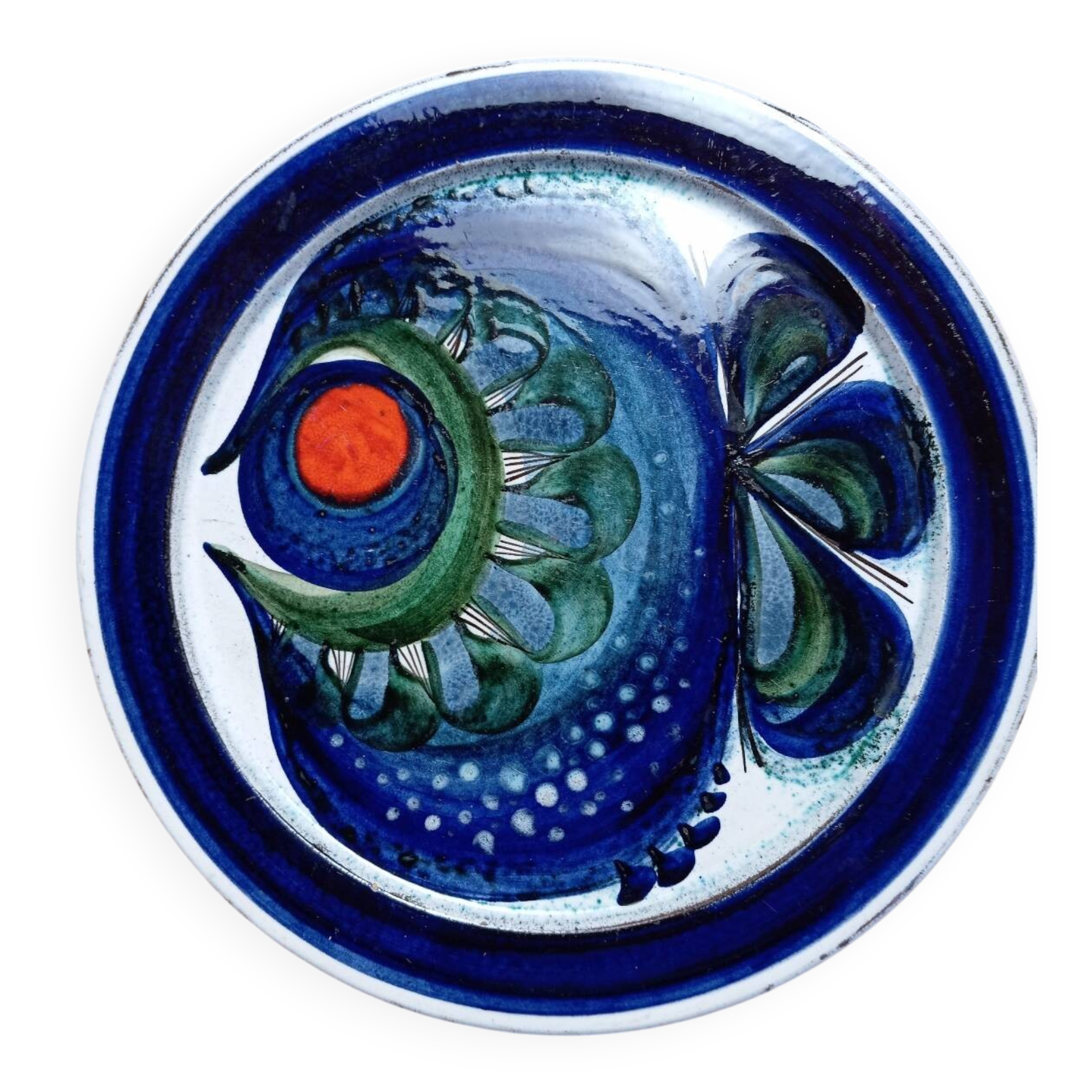 Wall plate "fish" Willy Steinlin