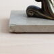 Pair of art deco seagull bookends in regulation and marble