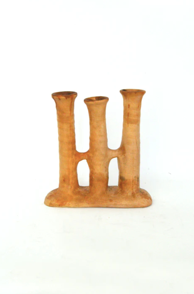 Handmade candle holder