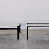 Vintage Coffee Table by Tito Agnoli for Matteo Grassi, Italy, Set of 2