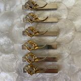 Golden and silver knife holders 80s