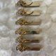 Golden and silver knife holders 80s