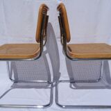 Pair of chairs by Marcel Breuer B32