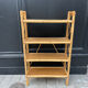 Vintage rattan shelf