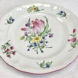 5 dessert plates 22.7 cm Lunéville reverbere model