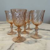 Set of 6 Rosaline wine glasses from Luminarc