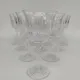 10 crystal glasses from Saint Louis, Tommy model, 15 cm.