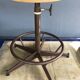Tabouret d'atelier réglable circa 1970
