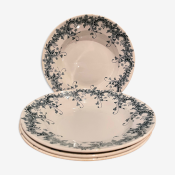 CORNER BHV Lot 4 plates dessert