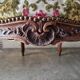 Paire de fauteuils cabriolets de style Louis XV en bois mouluré