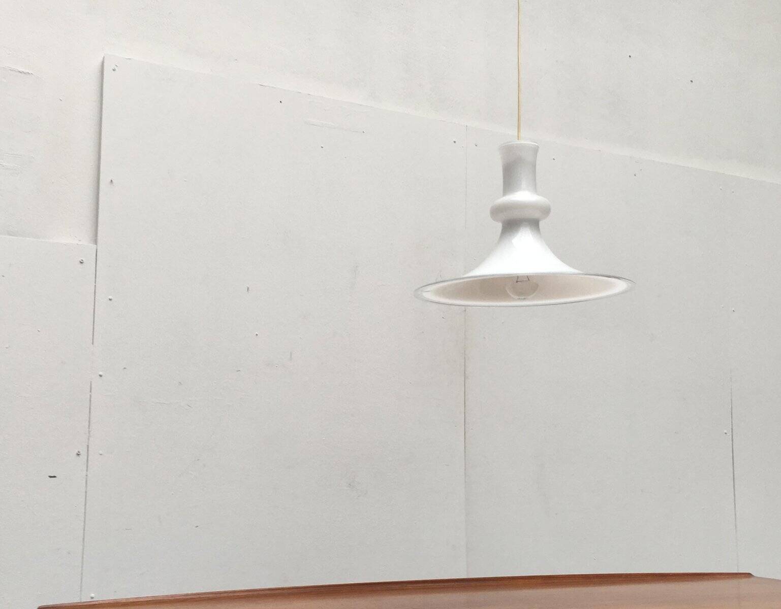 Vintage glass suspension by Michael Bang for Royal Copenhagen.