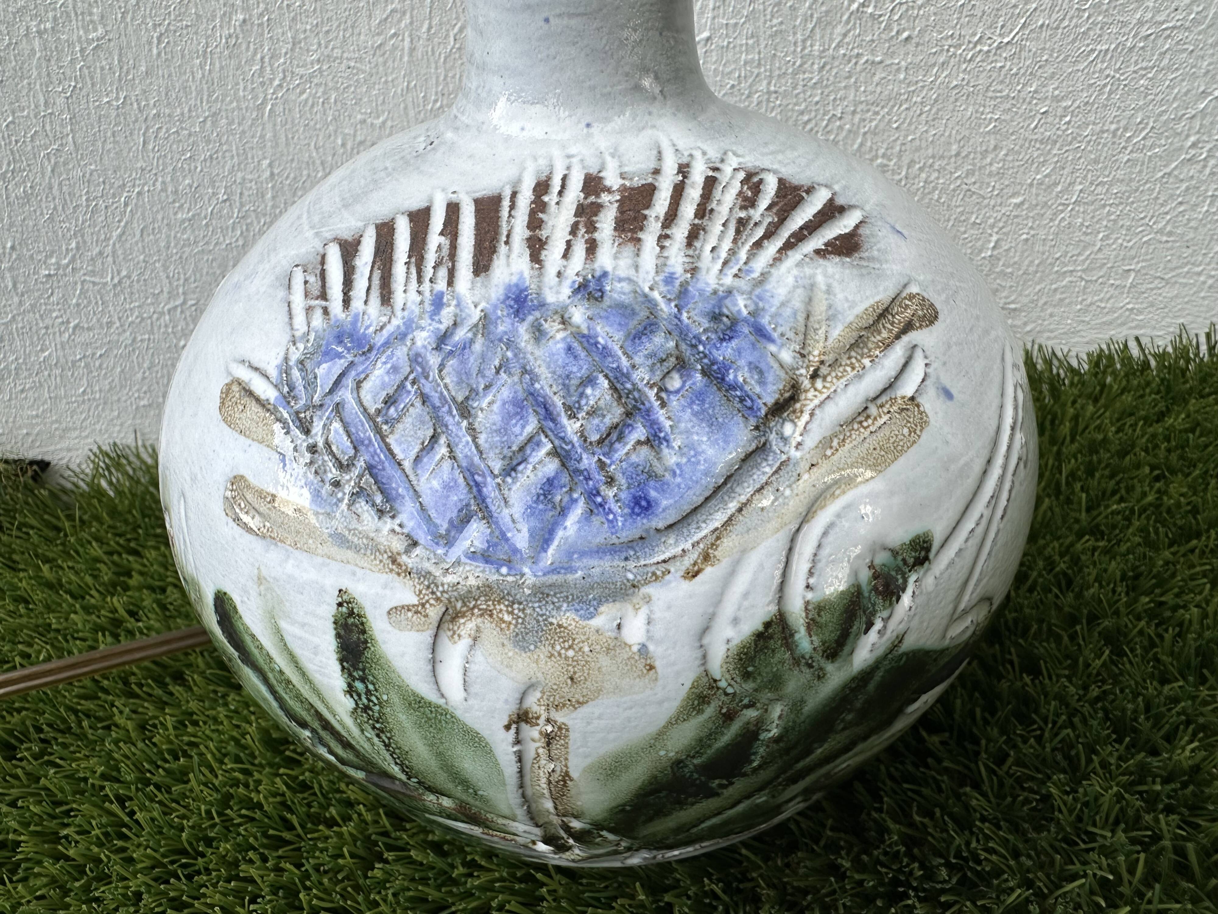 Albert Thiry ceramic lamp base