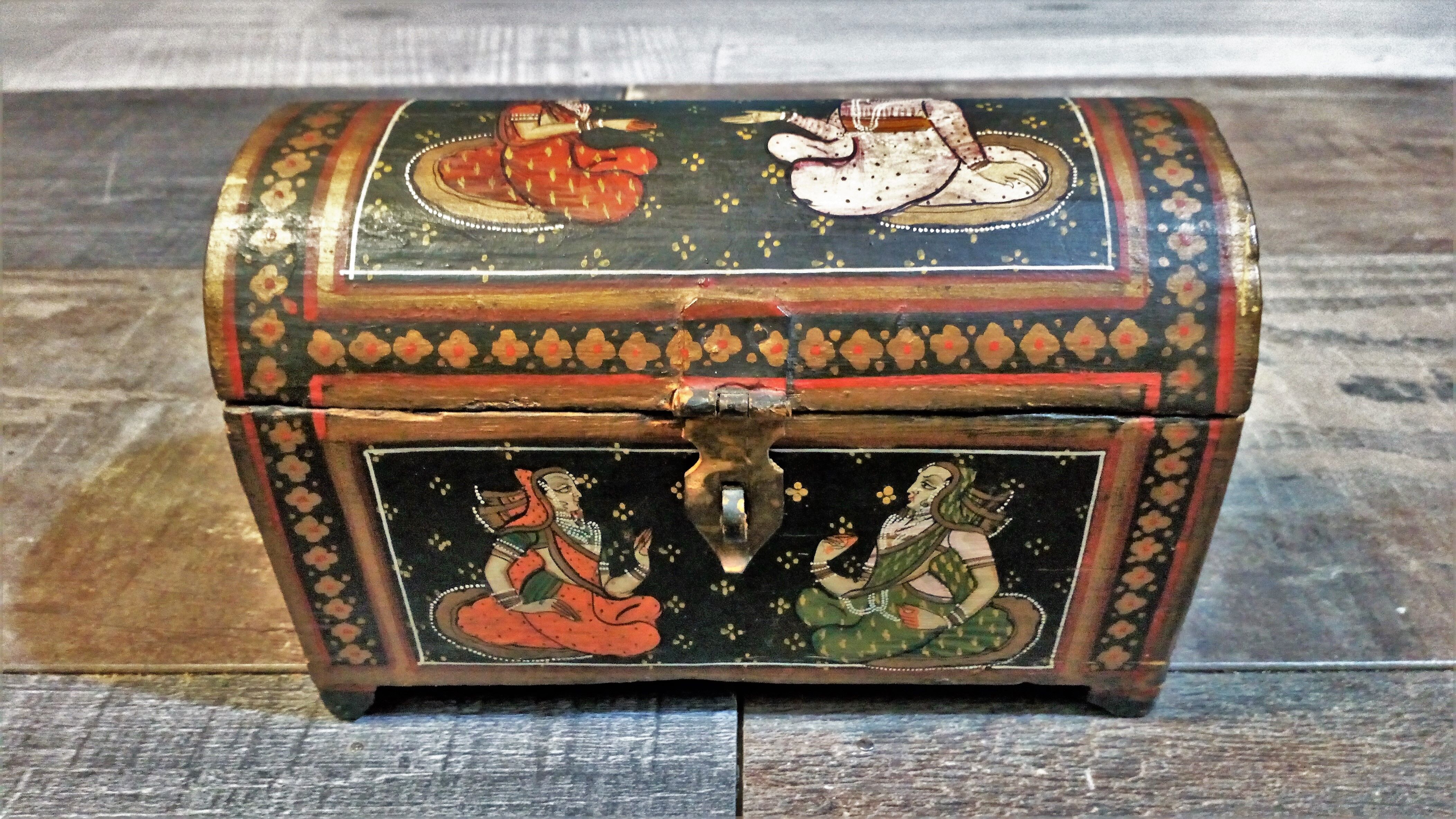 India 1950s Jewelry Box