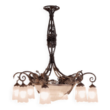 Large Art Deco chandelier