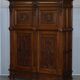 Hand-carved Dutch armoire from the 1940s.