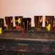 Lot de 7 mazagrans vintage tasses grande taille