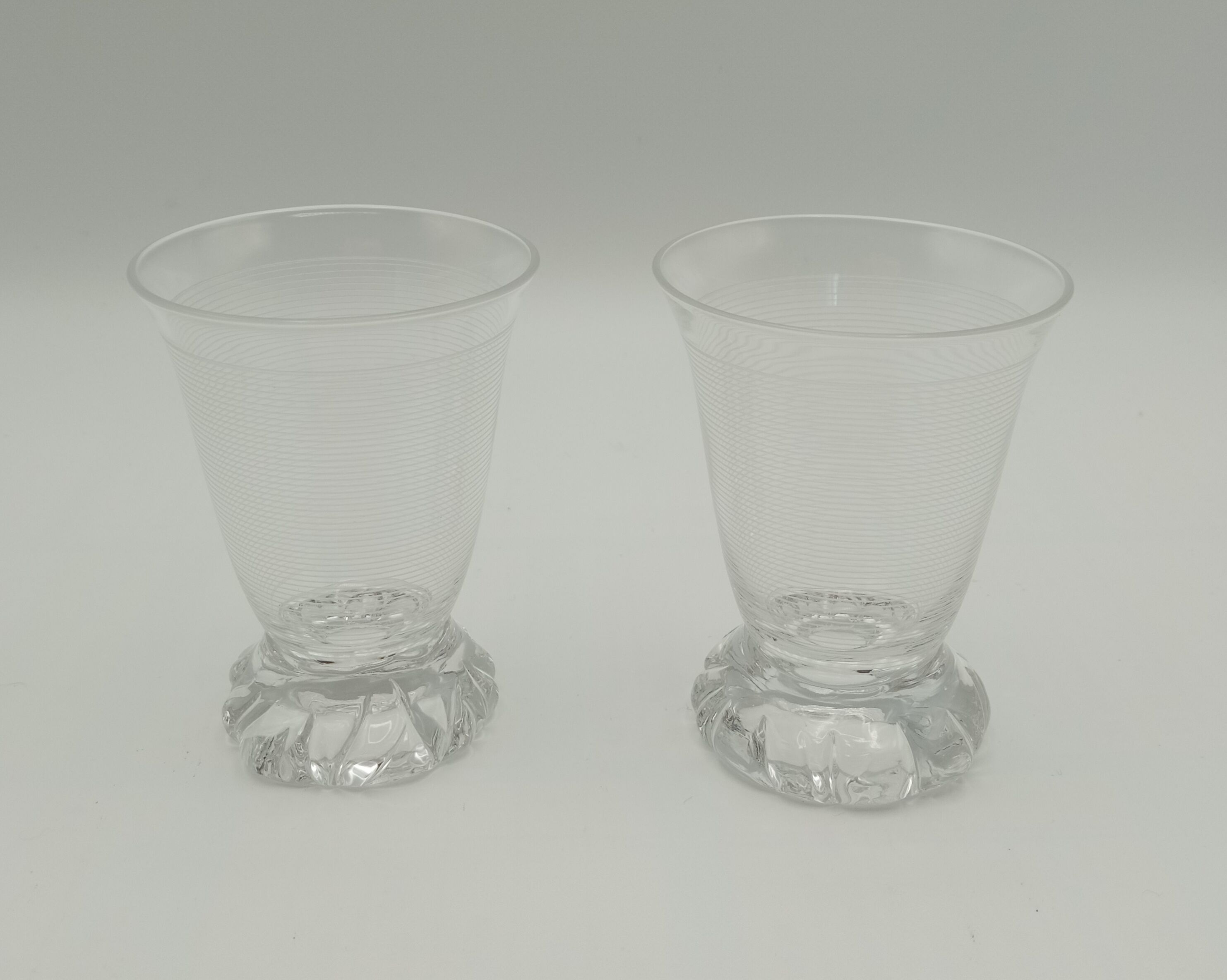Daum crystal glasses