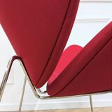Orange slice red armchair
