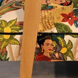 Paire de fauteuils scandinaves "frida kahlo" 1960