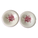 Duo of longchamp pink serving dishes 30s-40s