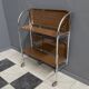Foldable serving trolley by Bremshey & Co 1970s
