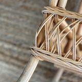 Rattan table 1970