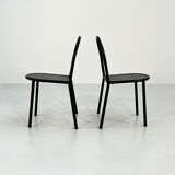 Set of 4 chairs Nr 222 by Robert Mallet Stevens for Pallucco Italia, 1980