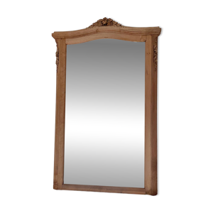 Grand miroir ancien en - 140